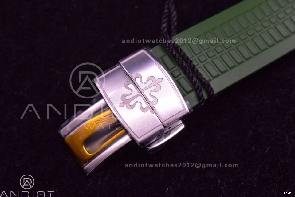 5168G Green 1:1 Green ZF SS Rubber Dial On Aquanaut Strap Best Edition 42mm 324CS 0109